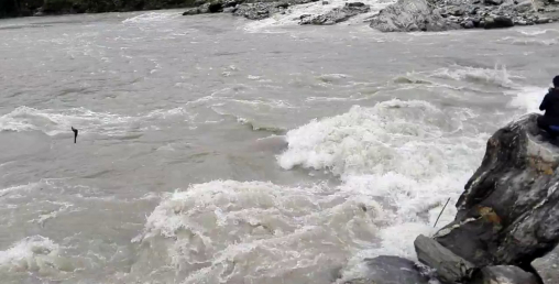 मस्र्याङ् नदी बल्ल पुरानै ठाउँबाट बग्न थाल्यो